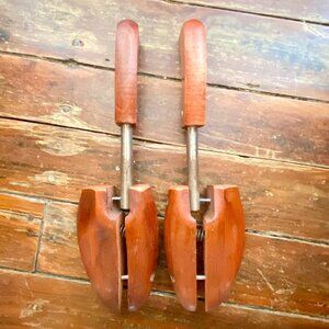 Rochester SHOE KEEPERS No 3 MOHAWK Wooden Split Toe Stretchers Trees 11 1/2''